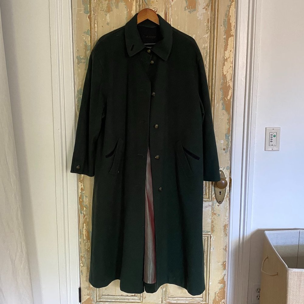Vintage Lodenfrey Coat with Beautiful Silk Lining